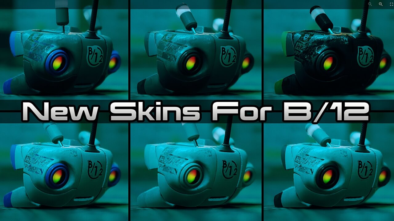 New Skins For B12 Drone