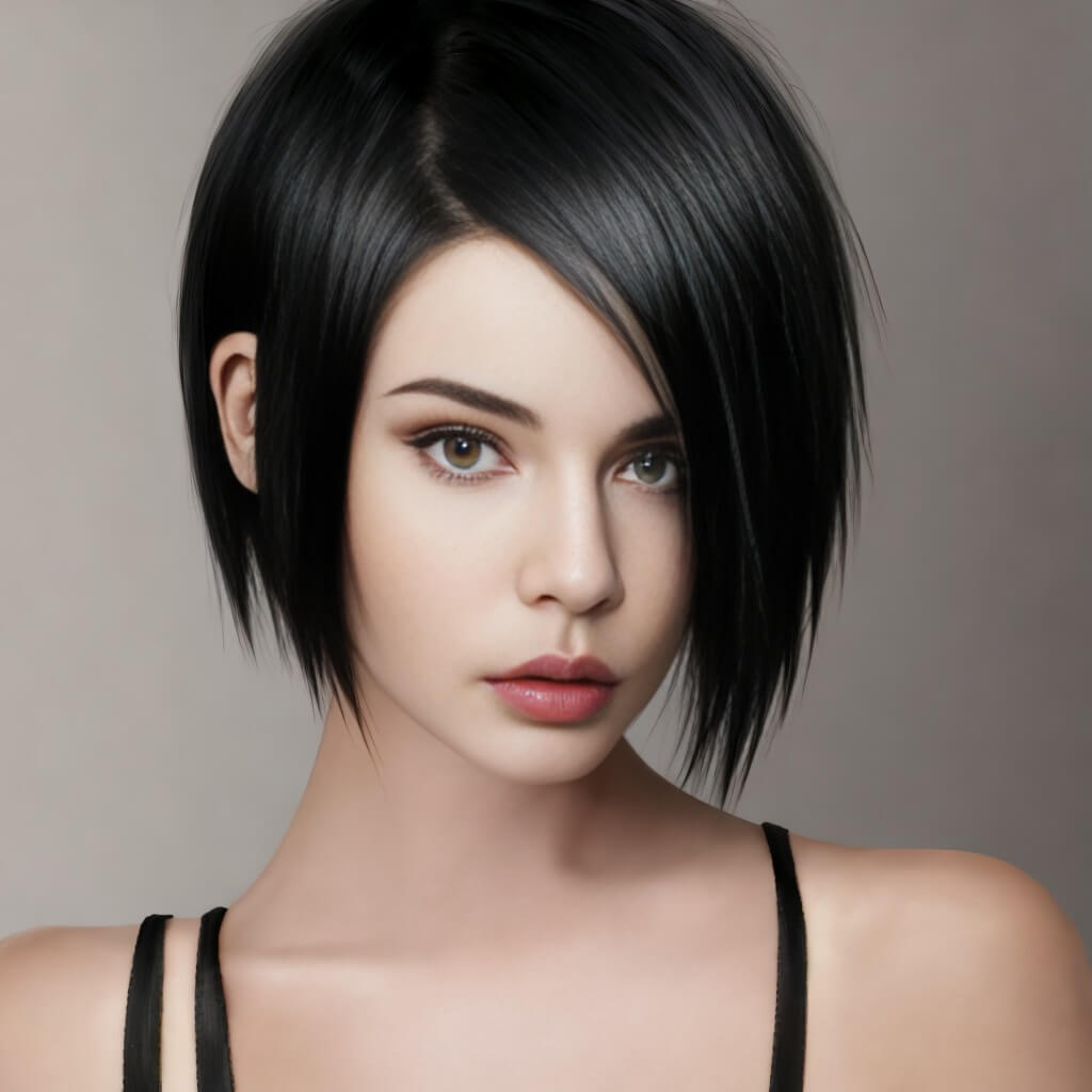 stable diffusion web ui-prompt-test-sample-3DKX_V2-lorafashionGirl_v45-woman with short black hair-003