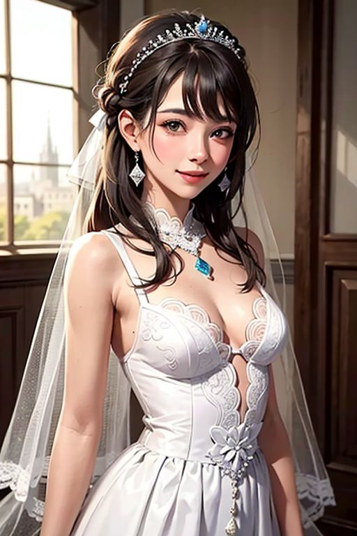 ウェディングドレス (Wedding dress)-001